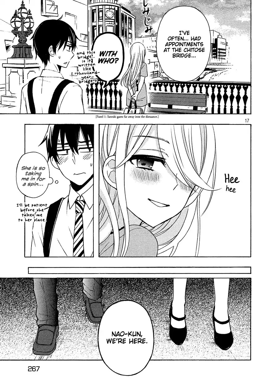 Watari-kun no xx ga Houkai Sunzen Chapter 42 page 17 - Chapter 42: Satsuki's Home