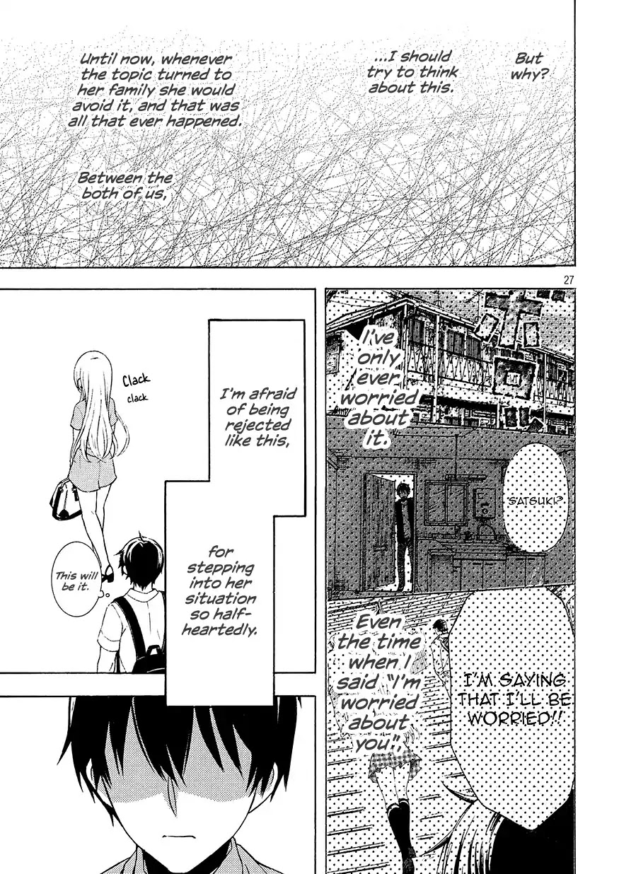 Watari-kun no xx ga Houkai Sunzen Chapter 42 page 26 - Chapter 42: Satsuki's Home