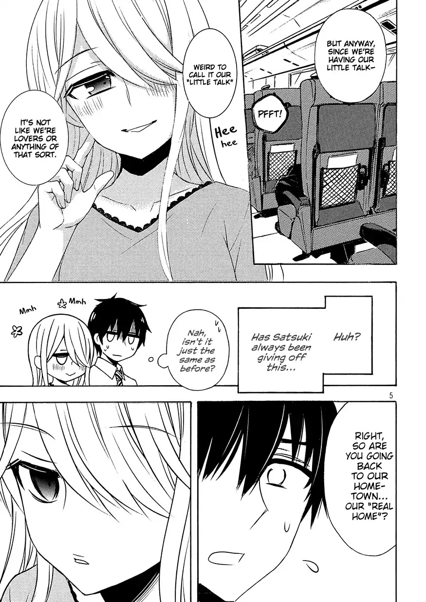 Watari-kun no xx ga Houkai Sunzen Chapter 42 page 5 - Chapter 42: Satsuki's Home