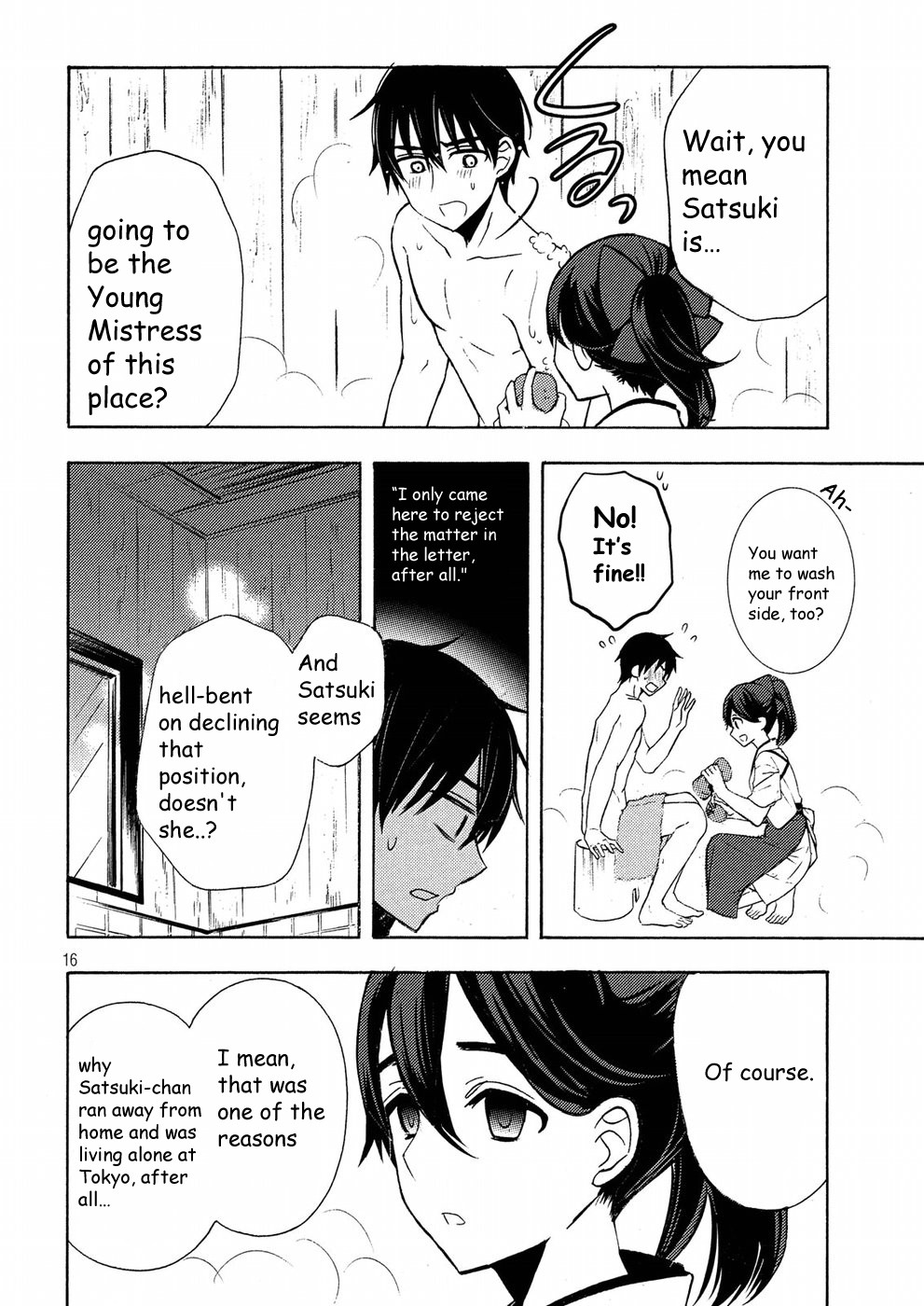 Watari-kun no xx ga Houkai Sunzen Chapter 43 page 16 - Chapter 43: Satsuki's Parents' Home