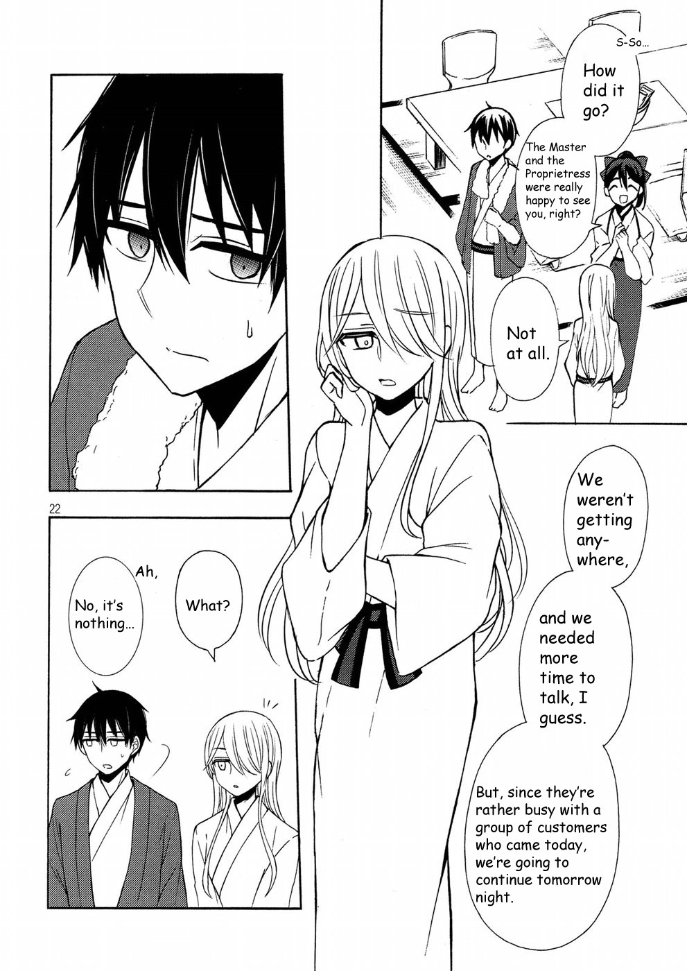 Watari-kun no xx ga Houkai Sunzen Chapter 43 page 22 - Chapter 43: Satsuki's Parents' Home