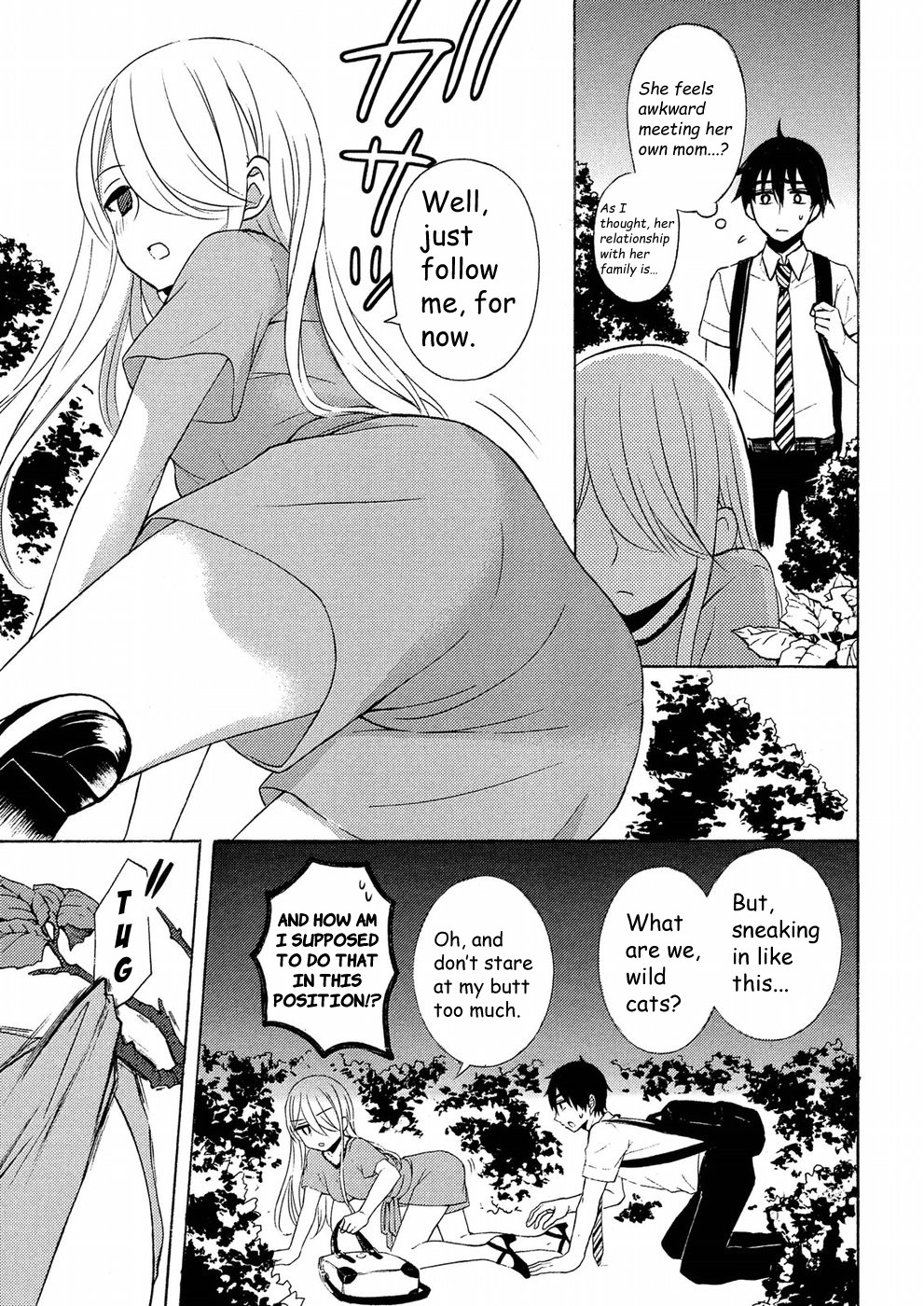 Watari-kun no xx ga Houkai Sunzen Chapter 43 page 3 - Chapter 43: Satsuki's Parents' Home