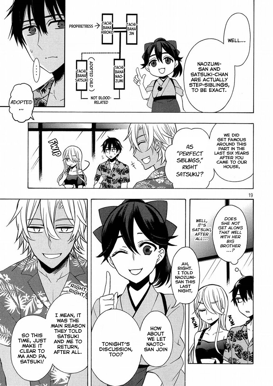 Watari-kun no xx ga Houkai Sunzen Chapter 44 page 19 - Chapter 44: The 2nd Nao-kun
