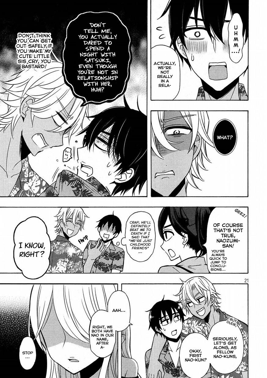 Watari-kun no xx ga Houkai Sunzen Chapter 44 page 21 - Chapter 44: The 2nd Nao-kun