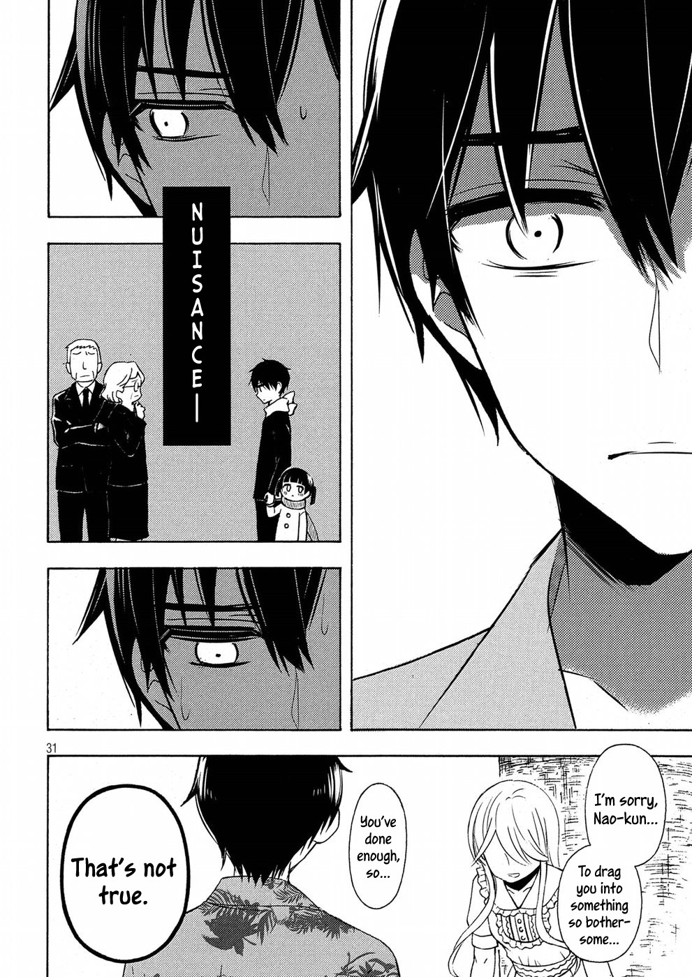 Watari-kun no xx ga Houkai Sunzen Chapter 45 page 31 - Chapter 45: Naoto's Confession