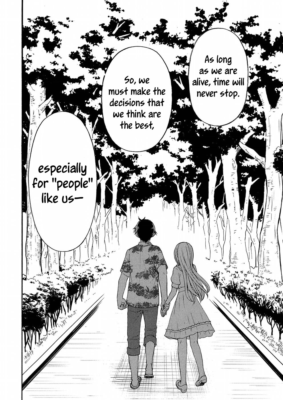 Watari-kun no xx ga Houkai Sunzen Chapter 45 page 35 - Chapter 45: Naoto's Confession
