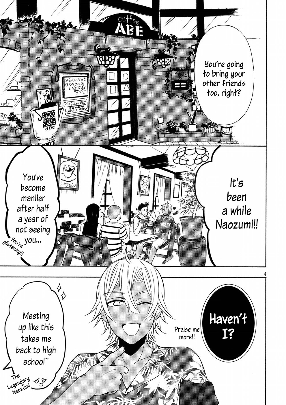 Watari-kun no xx ga Houkai Sunzen Chapter 45 page 4 - Chapter 45: Naoto's Confession