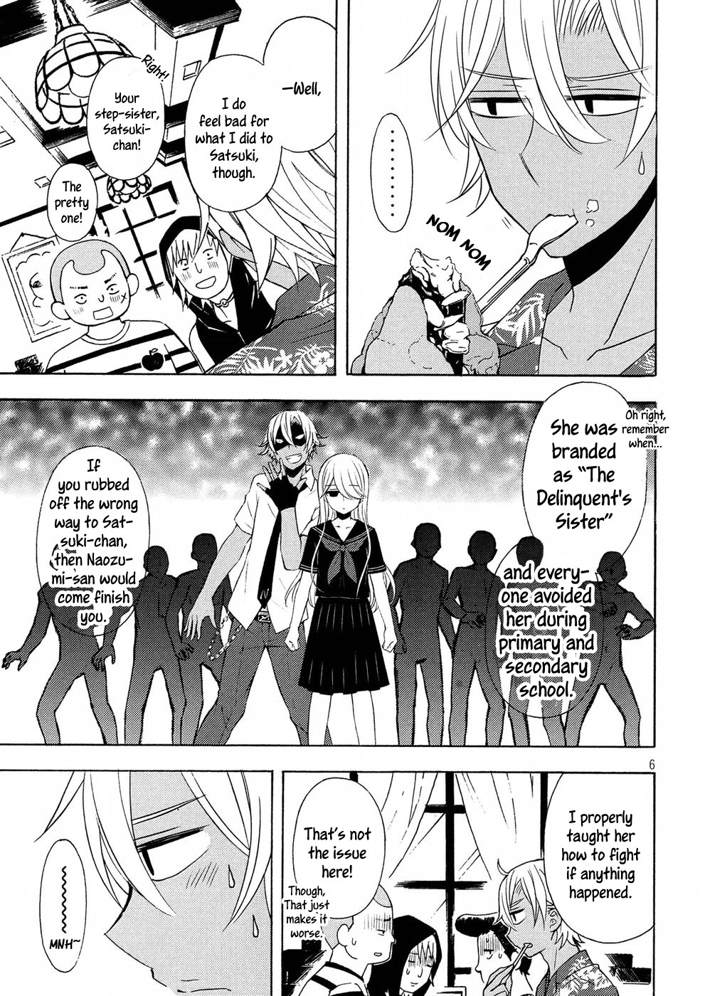 Watari-kun no xx ga Houkai Sunzen Chapter 45 page 6 - Chapter 45: Naoto's Confession