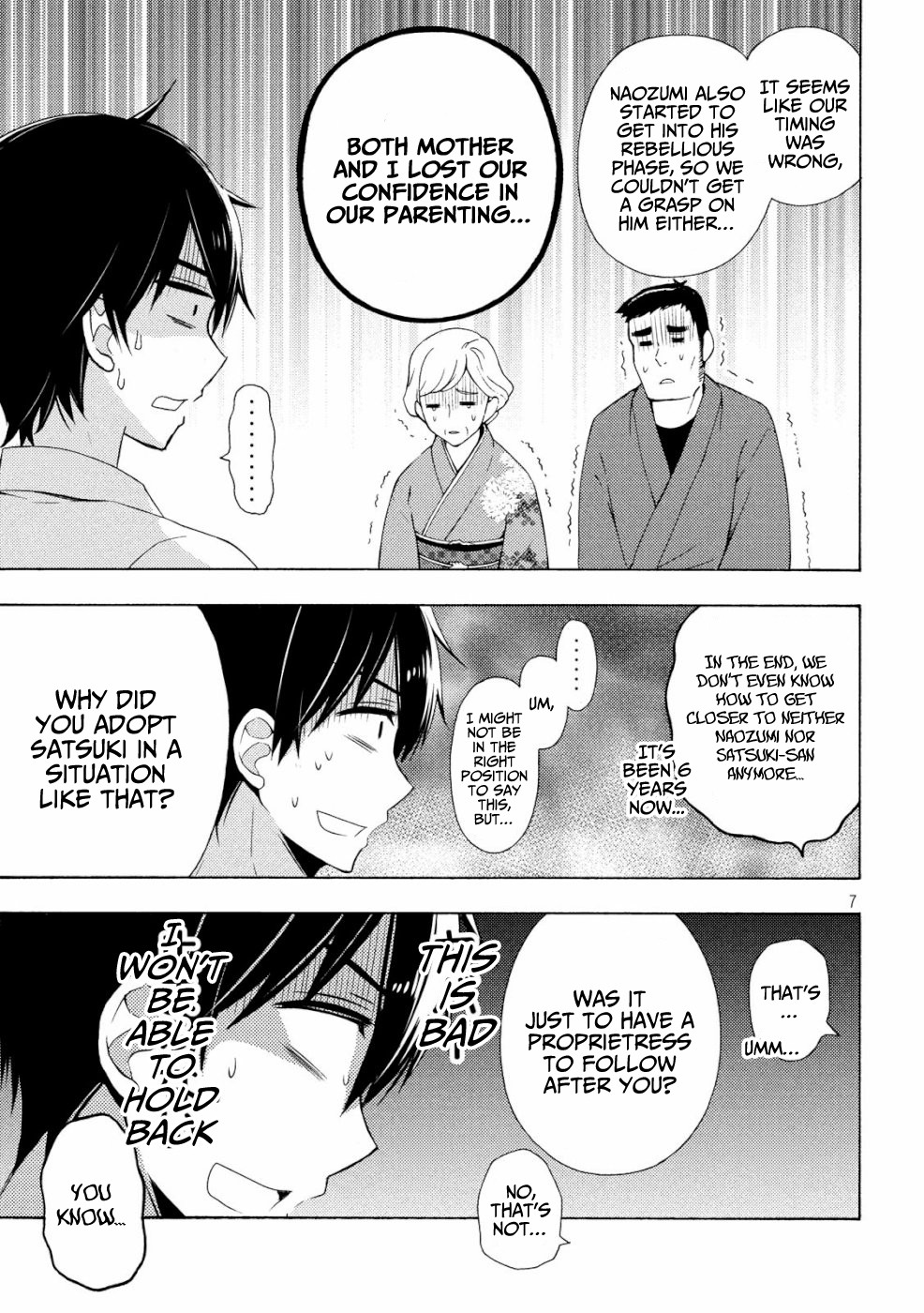 Watari-kun no xx ga Houkai Sunzen Chapter 46 page 6 - Chapter 46: Satsuki's True Feelings