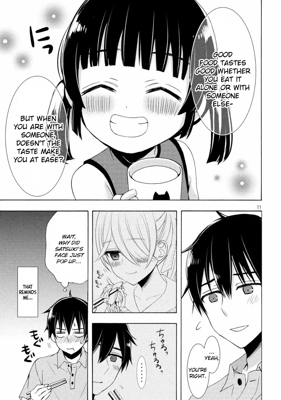 Watari-kun no xx ga Houkai Sunzen Chapter 48 page 11 - Chapter 48: What It Means To Love