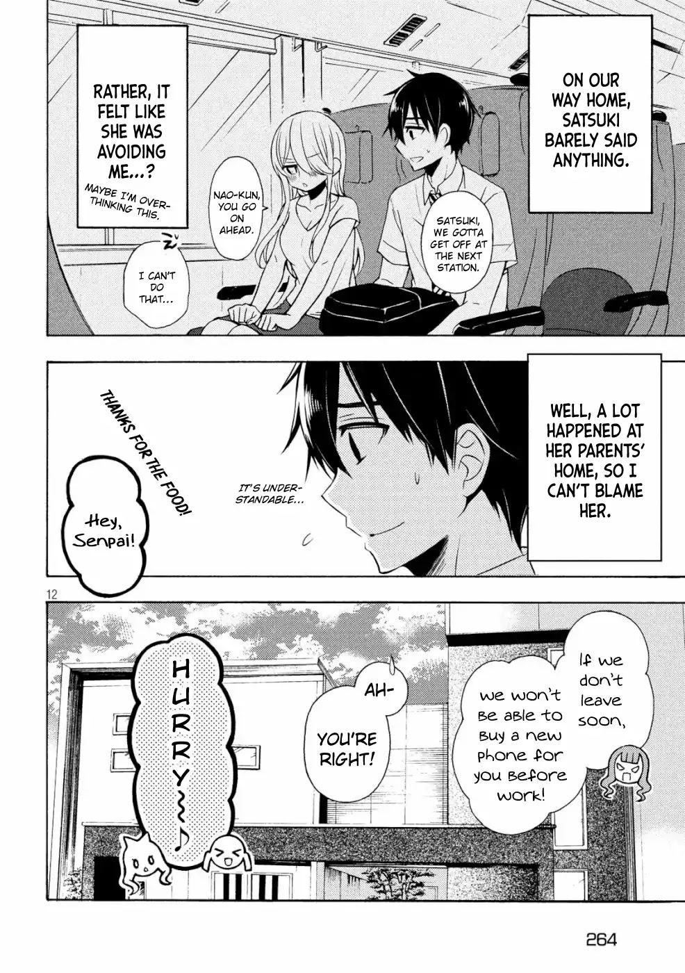Watari-kun no xx ga Houkai Sunzen Chapter 48 page 12 - Chapter 48: What It Means To Love