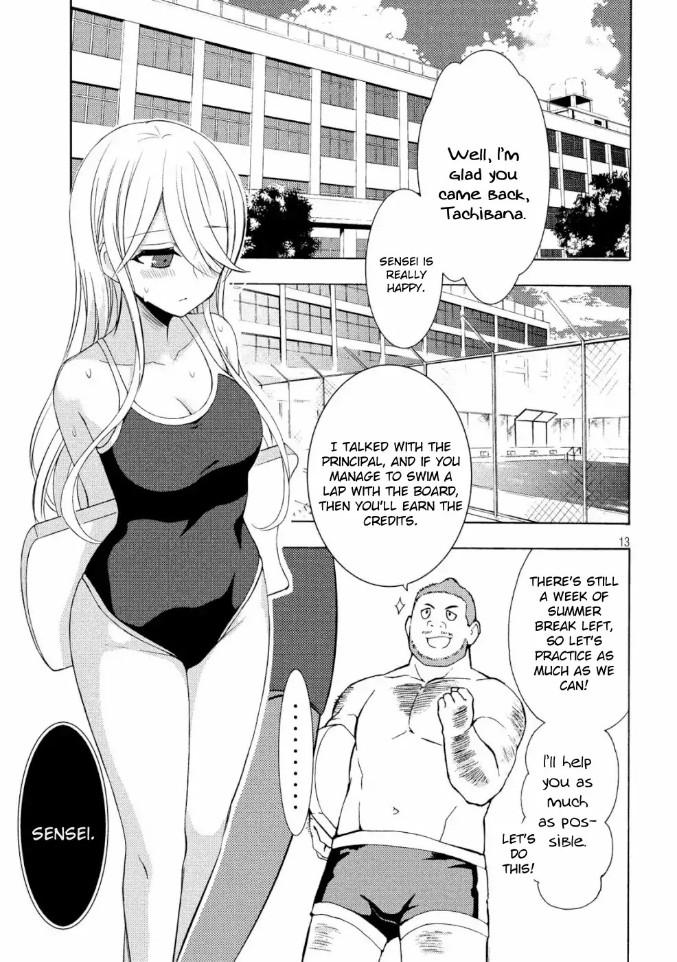 Watari-kun no xx ga Houkai Sunzen Chapter 48 page 13 - Chapter 48: What It Means To Love
