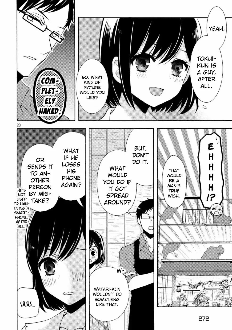 Watari-kun no xx ga Houkai Sunzen Chapter 48 page 20 - Chapter 48: What It Means To Love