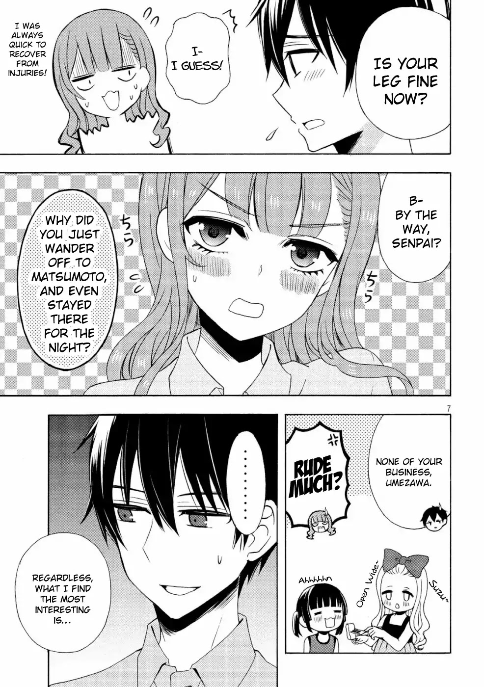 Watari-kun no xx ga Houkai Sunzen Chapter 48 page 7 - Chapter 48: What It Means To Love