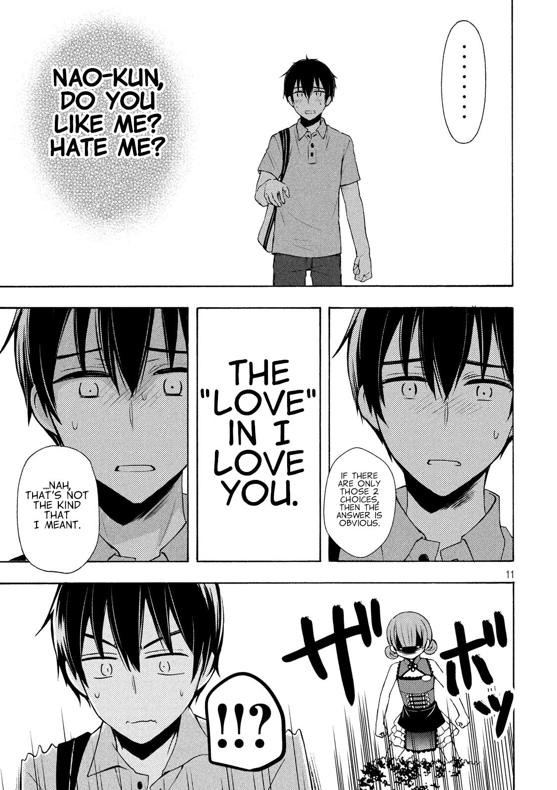 Watari-kun no xx ga Houkai Sunzen Chapter 49 page 11 - Chapter 49: Two Choices I don't Want to Answer