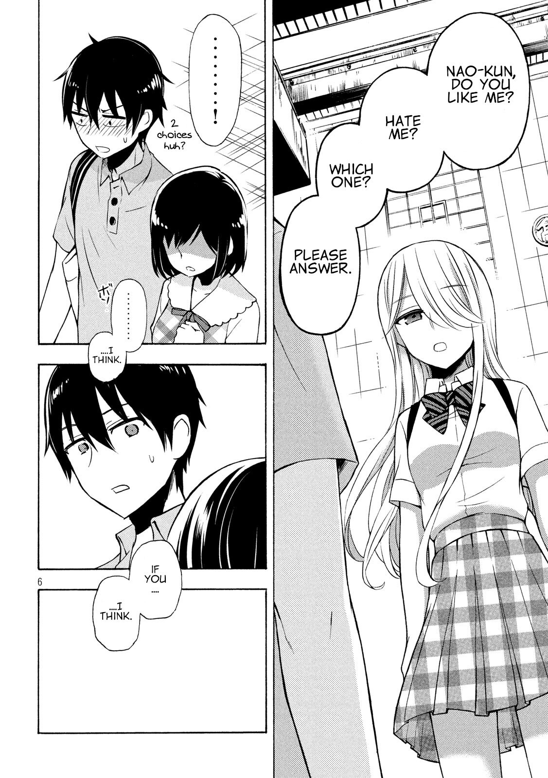 Watari-kun no xx ga Houkai Sunzen Chapter 49 page 6 - Chapter 49: Two Choices I don't Want to Answer