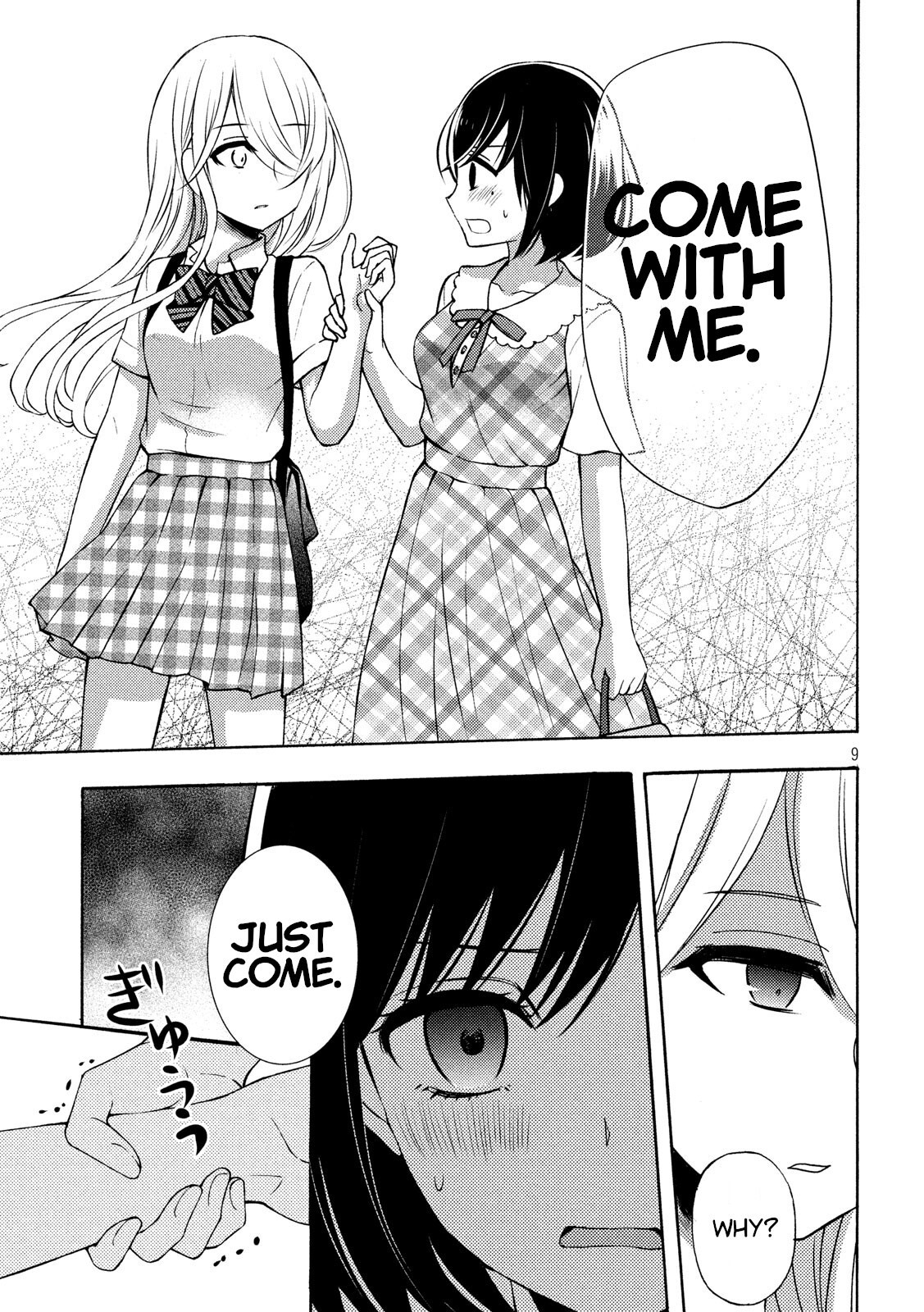 Watari-kun no xx ga Houkai Sunzen Chapter 49 page 9 - Chapter 49: Two Choices I don't Want to Answer