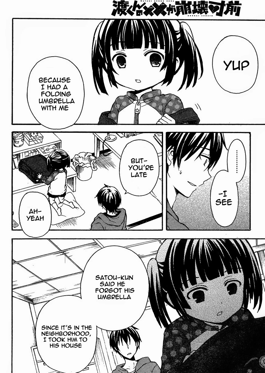 Watari-kun no xx ga Houkai Sunzen Chapter 5 page 20 - Chapter 5: Small Lie