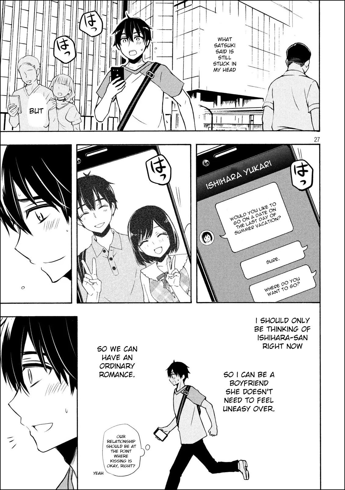 Watari-kun no xx ga Houkai Sunzen Chapter 50 page 27 - Chapter 50