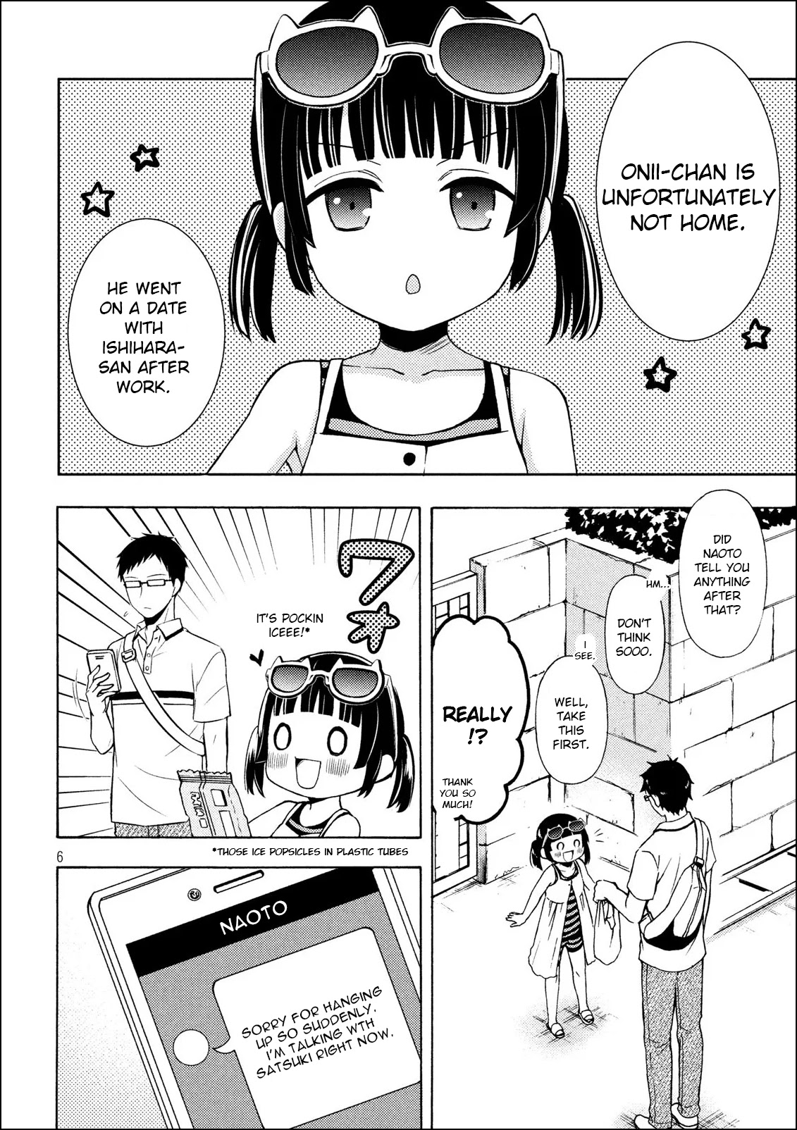 Watari-kun no xx ga Houkai Sunzen Chapter 50 page 6 - Chapter 50