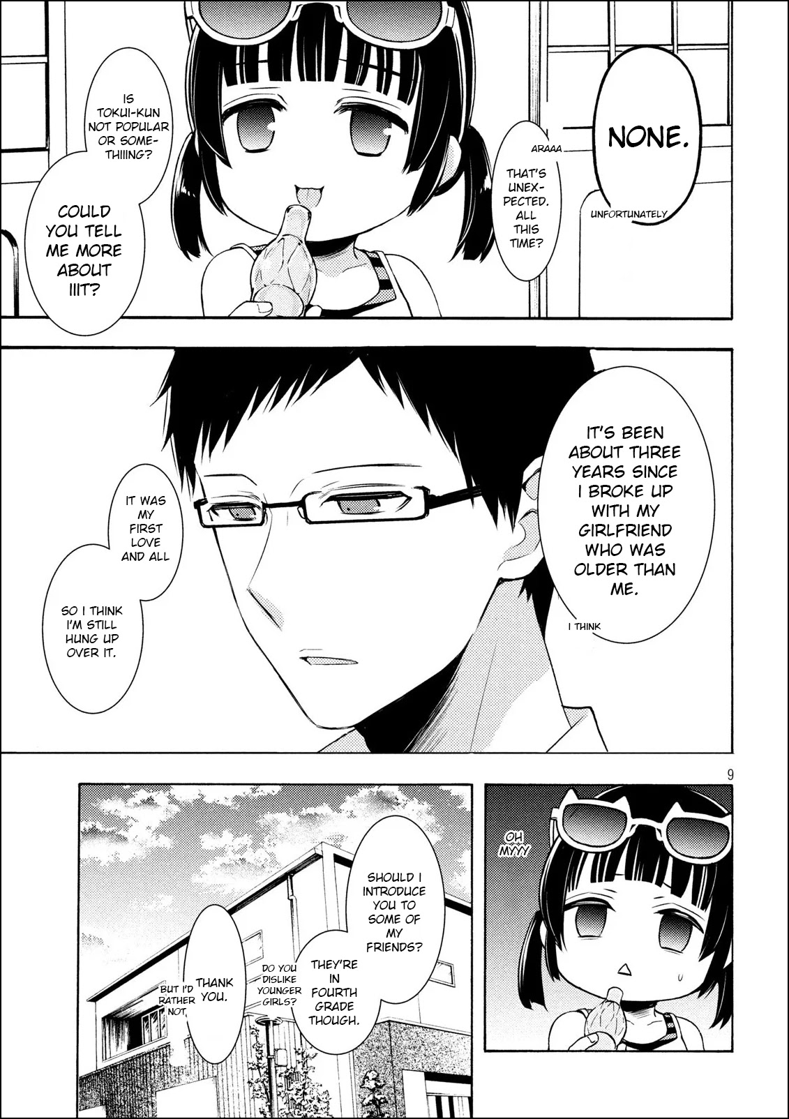 Watari-kun no xx ga Houkai Sunzen Chapter 50 page 9 - Chapter 50