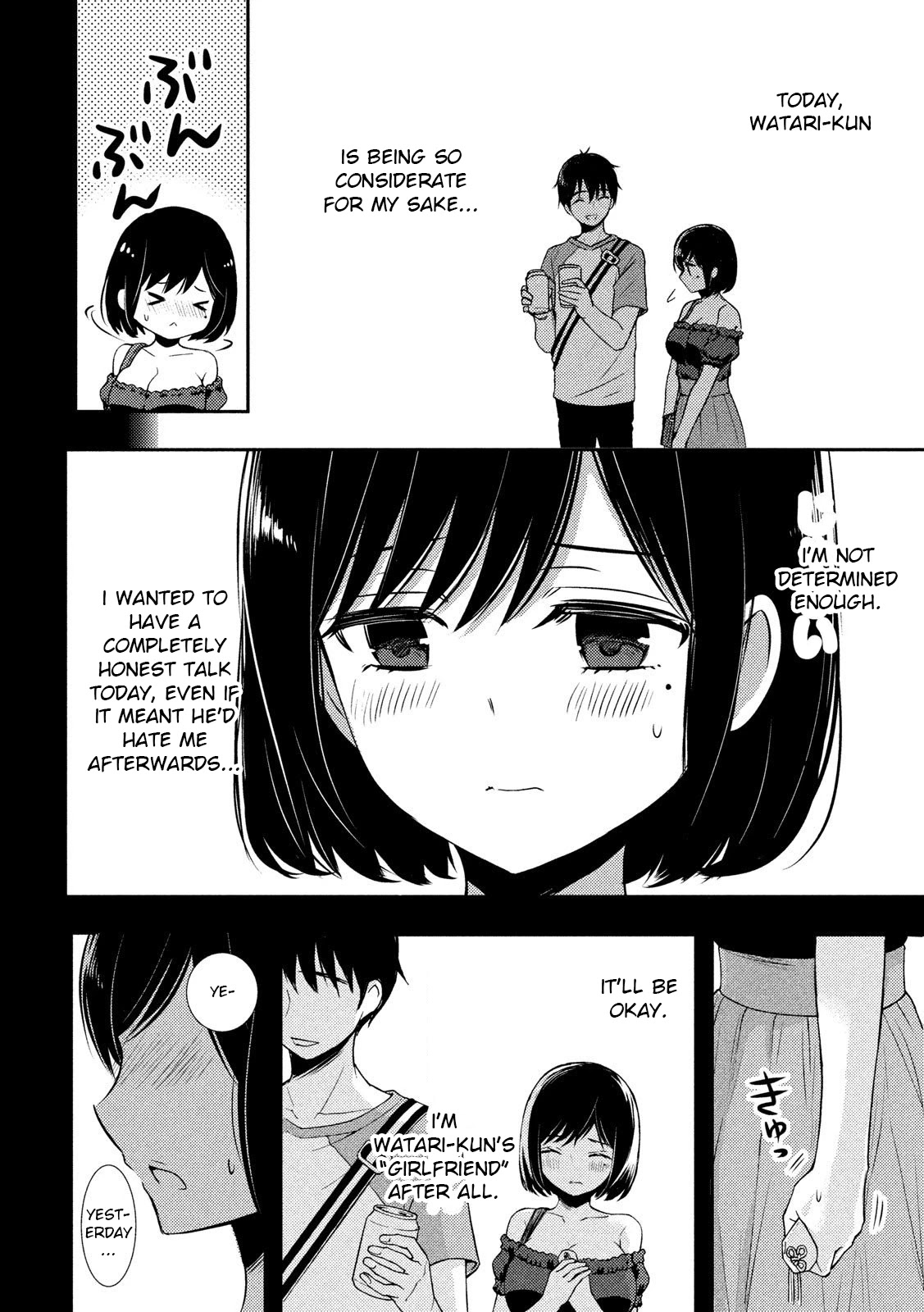 Watari-kun no xx ga Houkai Sunzen Chapter 51 page 14 - Chapter 51