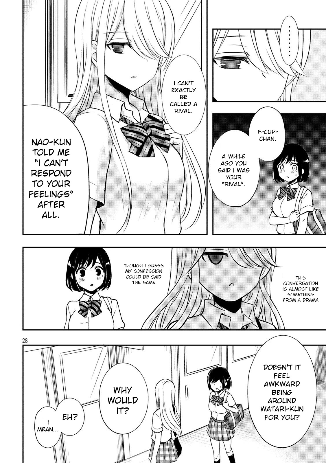 Watari-kun no xx ga Houkai Sunzen Chapter 51 page 28 - Chapter 51