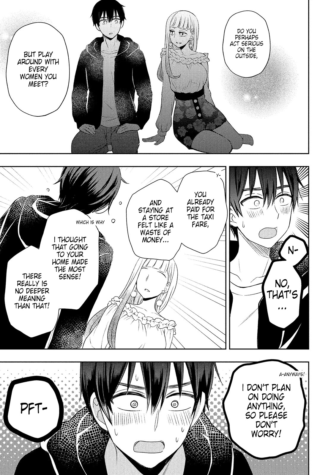 Watari-kun no xx ga Houkai Sunzen Chapter 62 page 13 - Chapter 62