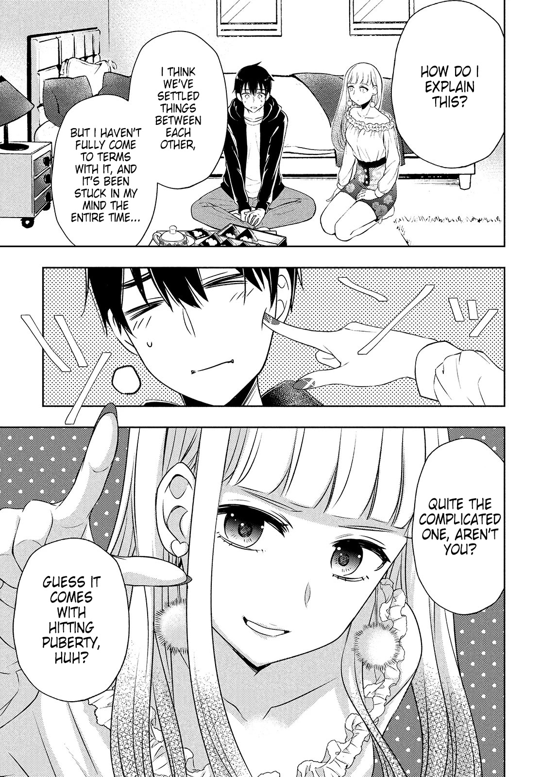 Watari-kun no xx ga Houkai Sunzen Chapter 62 page 21 - Chapter 62
