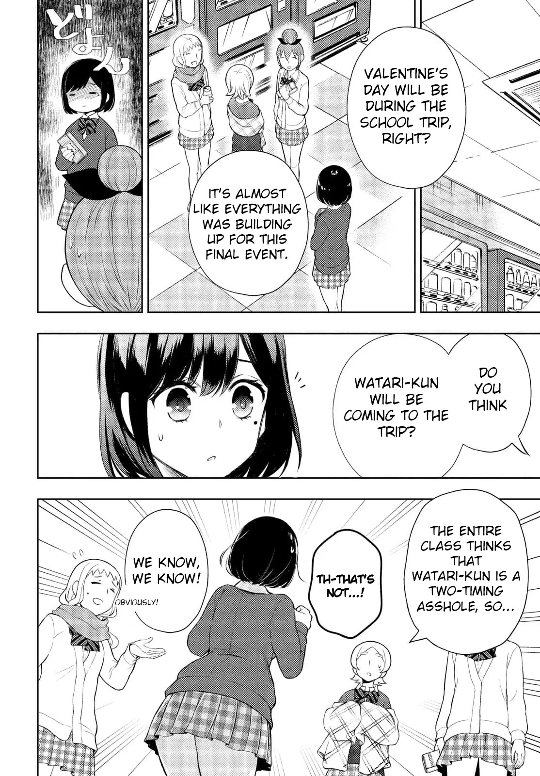 Watari-kun no xx ga Houkai Sunzen Chapter 65 page 16 - Chapter 65