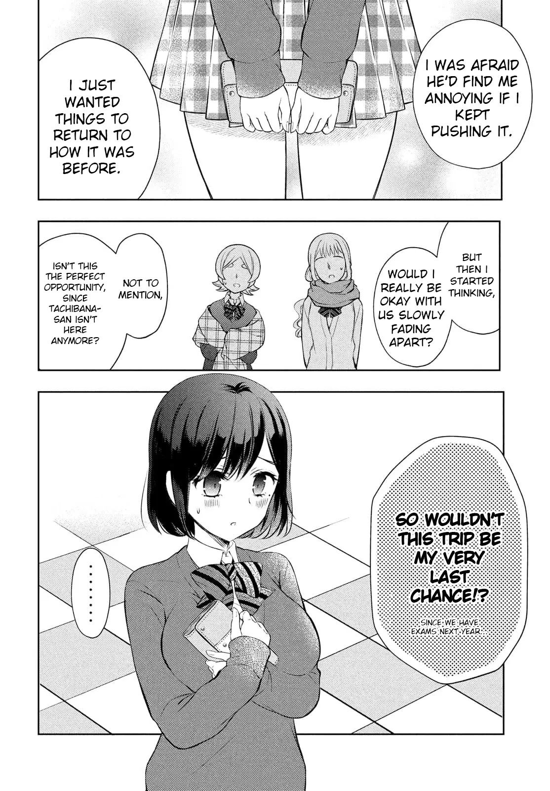 Watari-kun no xx ga Houkai Sunzen Chapter 65 page 18 - Chapter 65