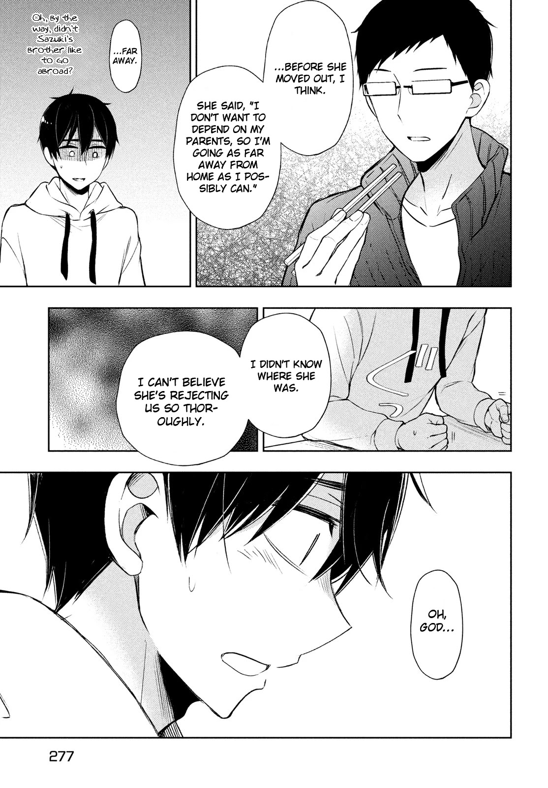 Watari-kun no xx ga Houkai Sunzen Chapter 67 page 13 - Chapter 67: Message from Sazuki