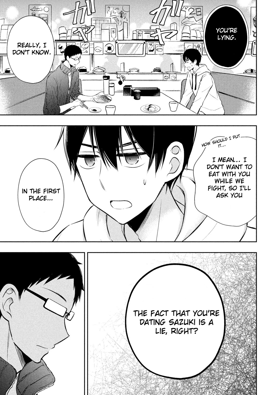 Watari-kun no xx ga Houkai Sunzen Chapter 67 page 9 - Chapter 67: Message from Sazuki