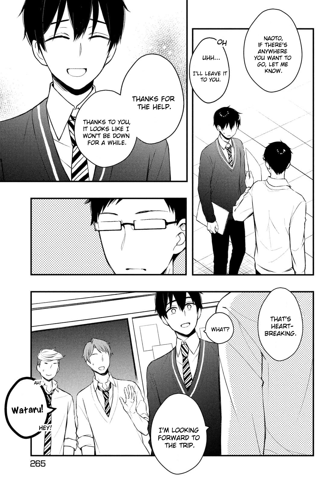 Watari-kun no xx ga Houkai Sunzen Chapter 68 page 10 - Chapter 68: Friendships
