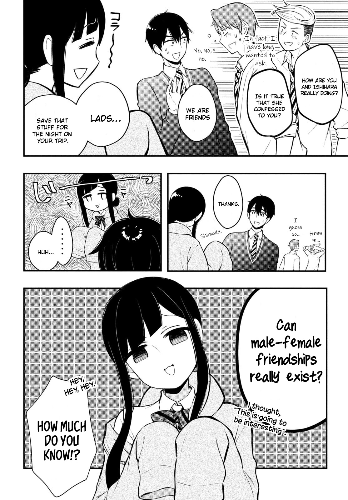 Watari-kun no xx ga Houkai Sunzen Chapter 68 page 11 - Chapter 68: Friendships