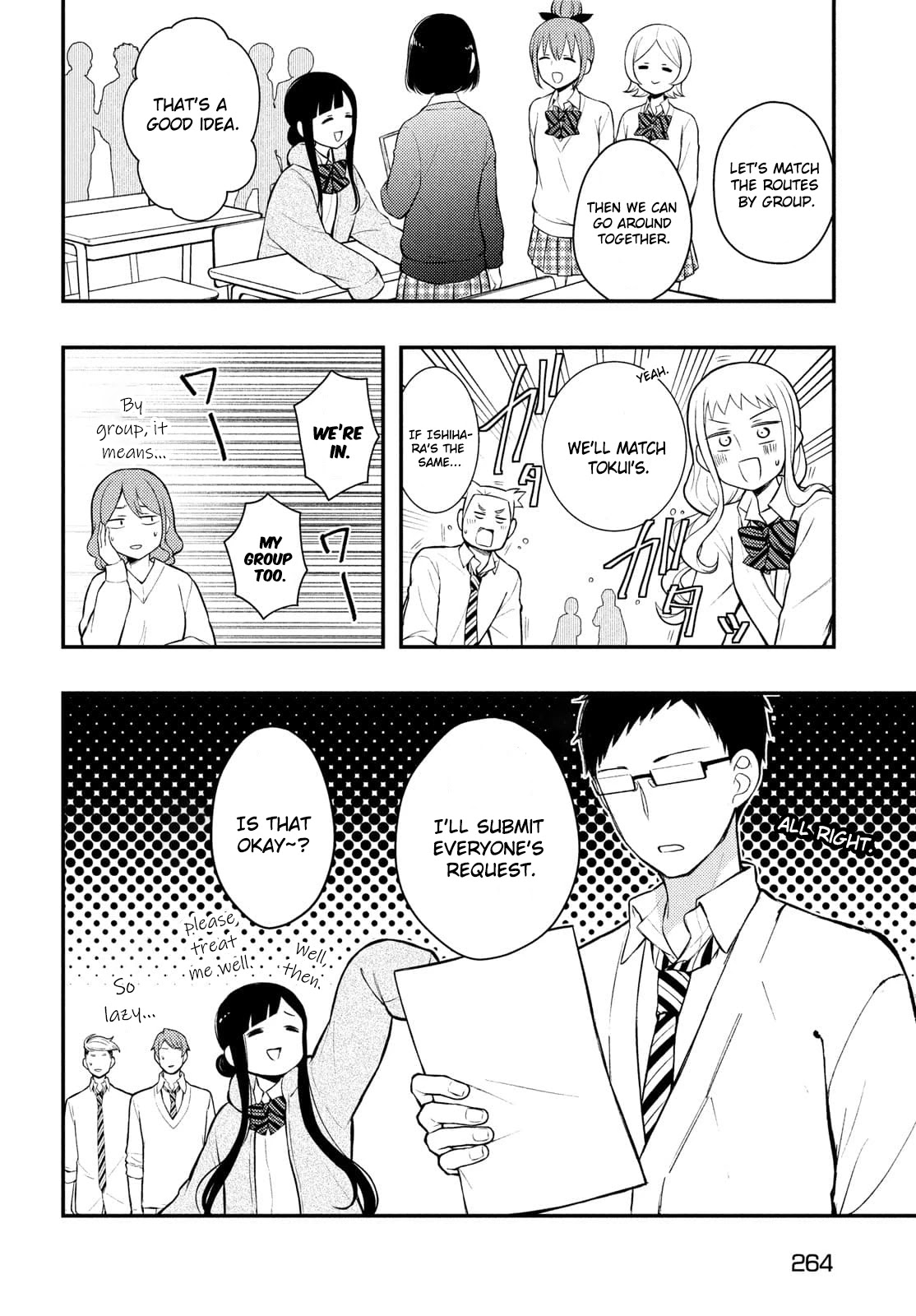 Watari-kun no xx ga Houkai Sunzen Chapter 68 page 9 - Chapter 68: Friendships