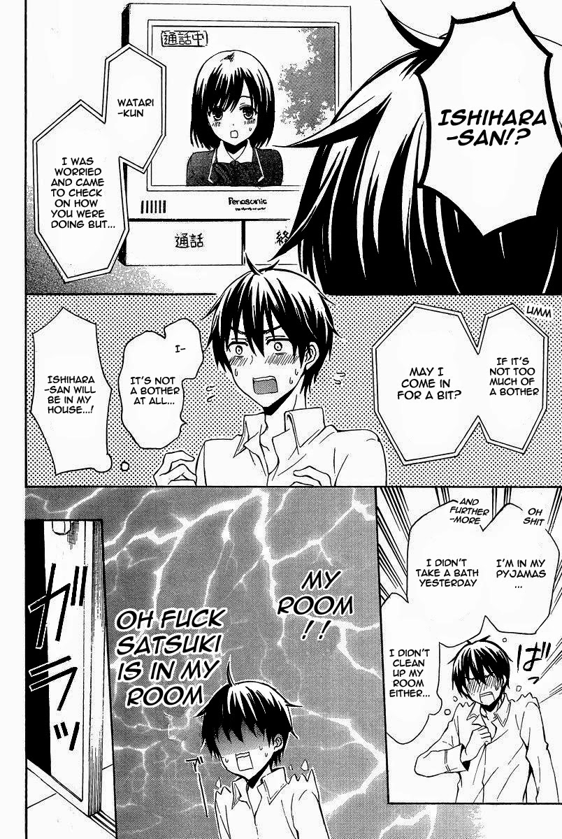 Watari-kun no xx ga Houkai Sunzen Chapter 7 page 17 - Chapter 7: Barely Out