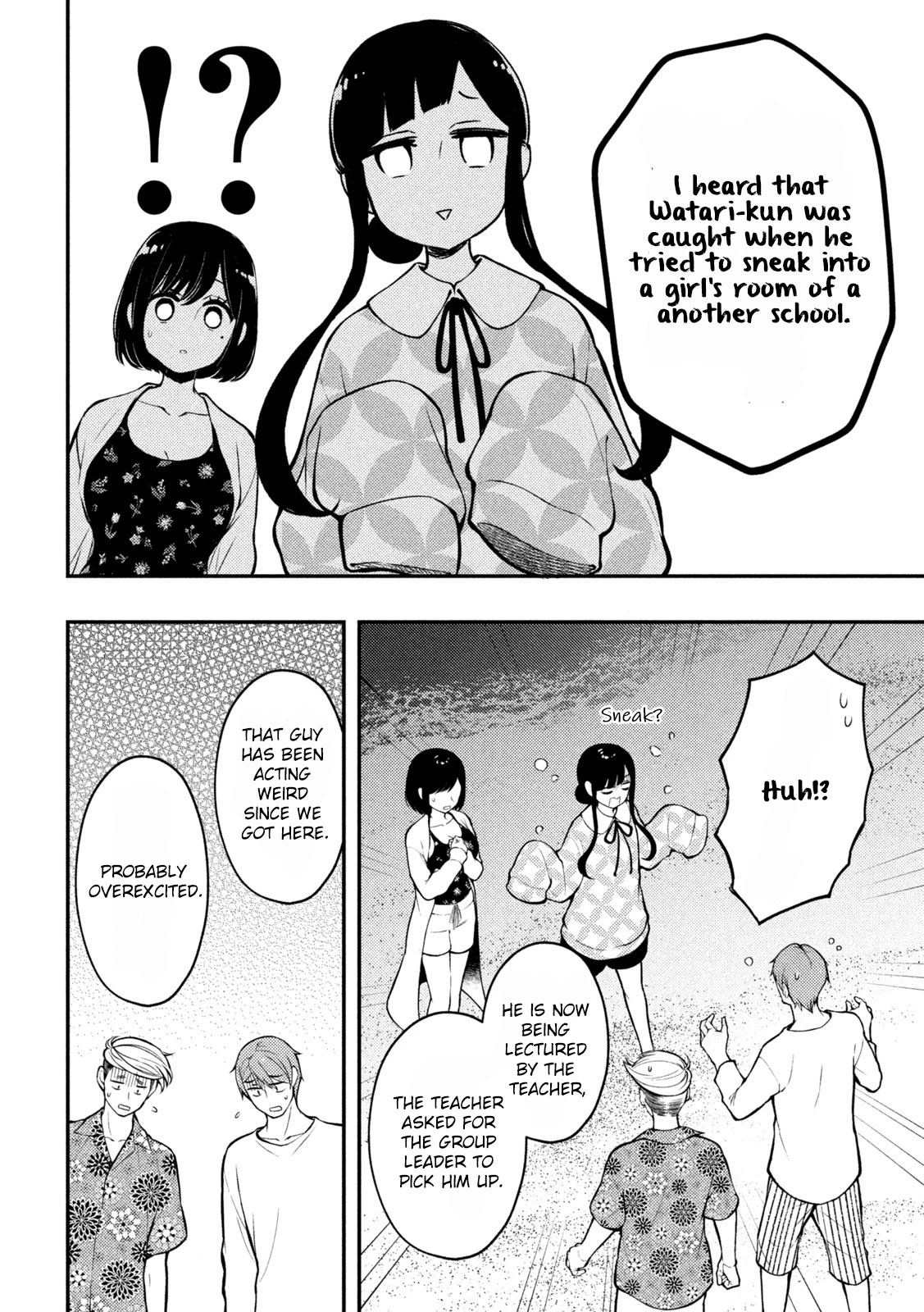 Watari-kun no xx ga Houkai Sunzen Chapter 70 page 13 - Chapter 70: While it lasts