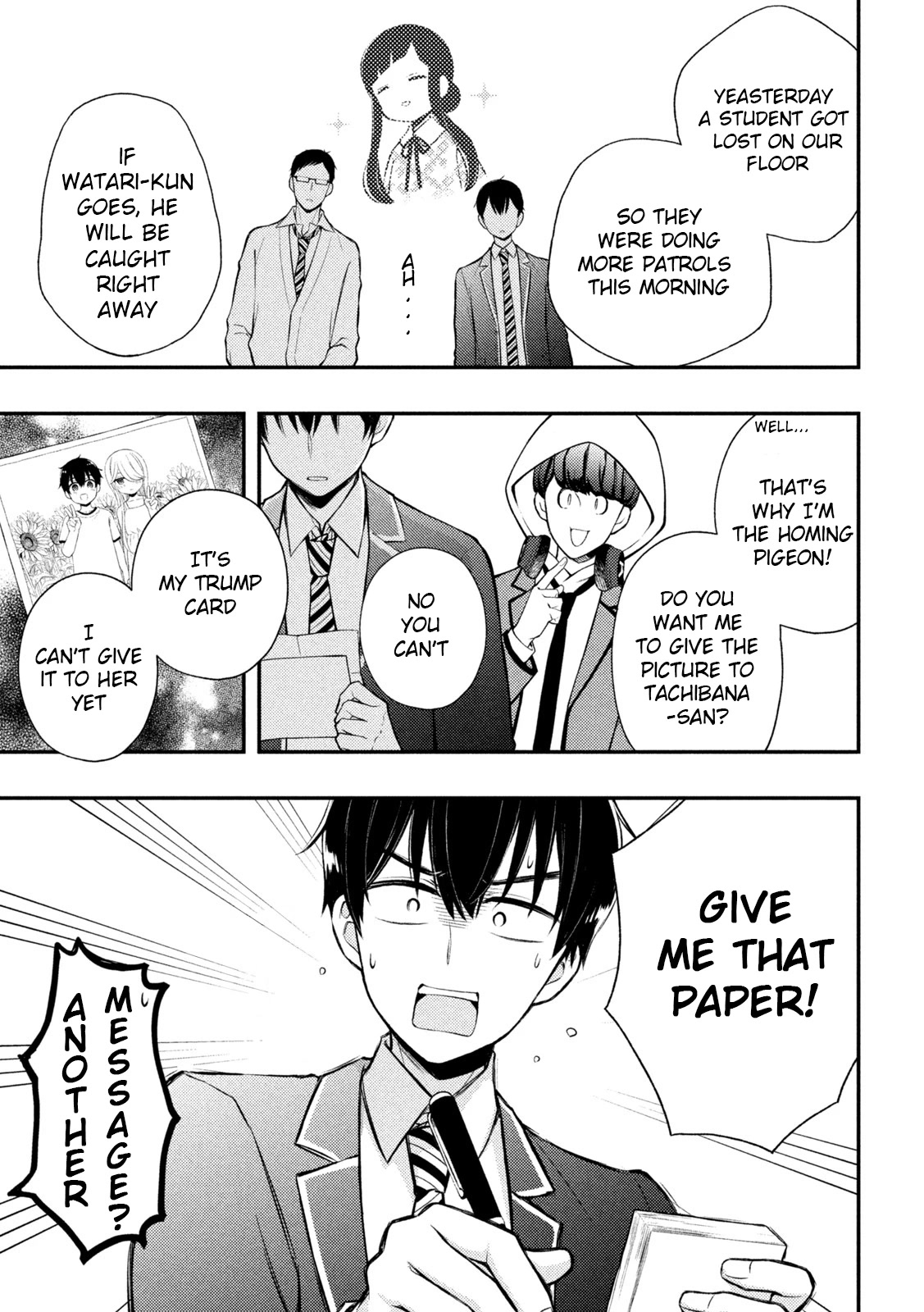 Watari-kun no xx ga Houkai Sunzen Chapter 71 page 10 - Chapter 71