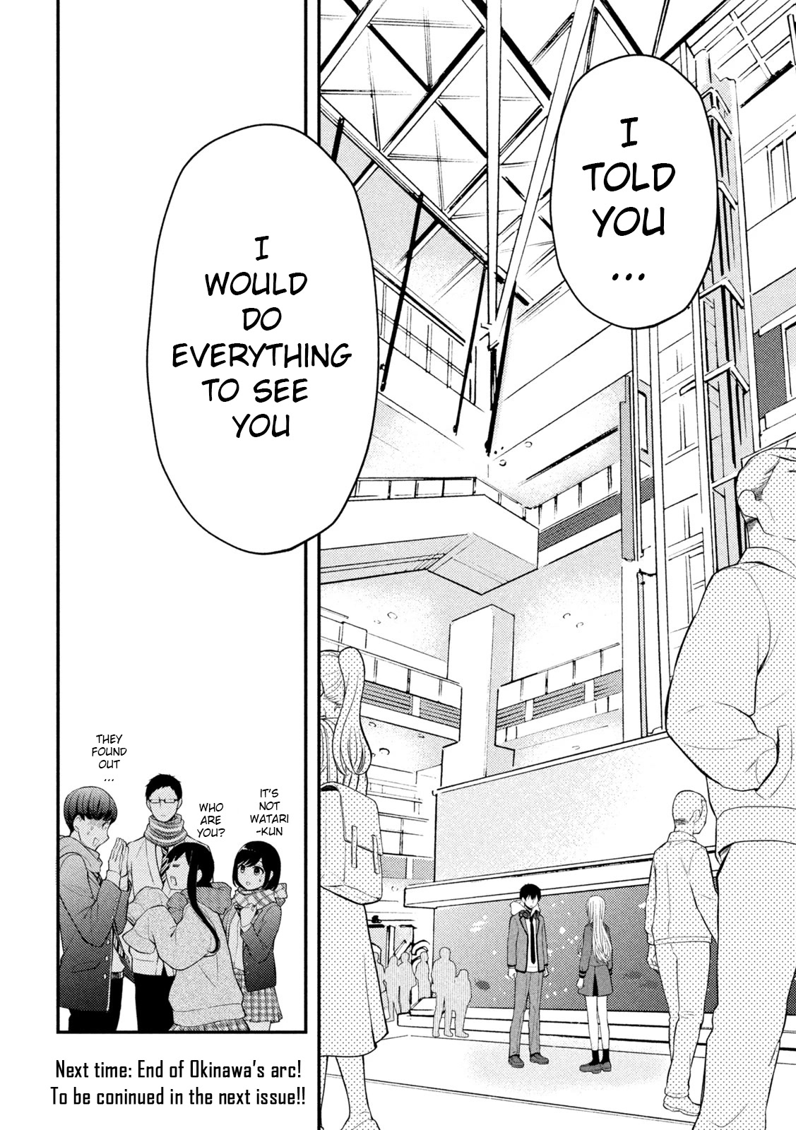 Watari-kun no xx ga Houkai Sunzen Chapter 71 page 29 - Chapter 71