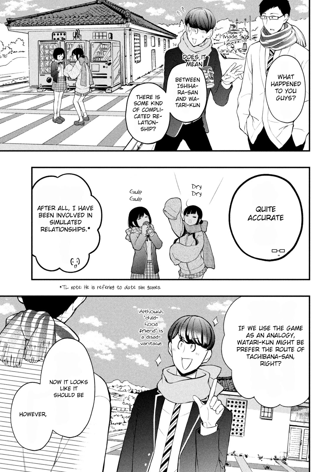 Watari-kun no xx ga Houkai Sunzen Chapter 72 page 10 - Chapter 72: What I Want to Tell You