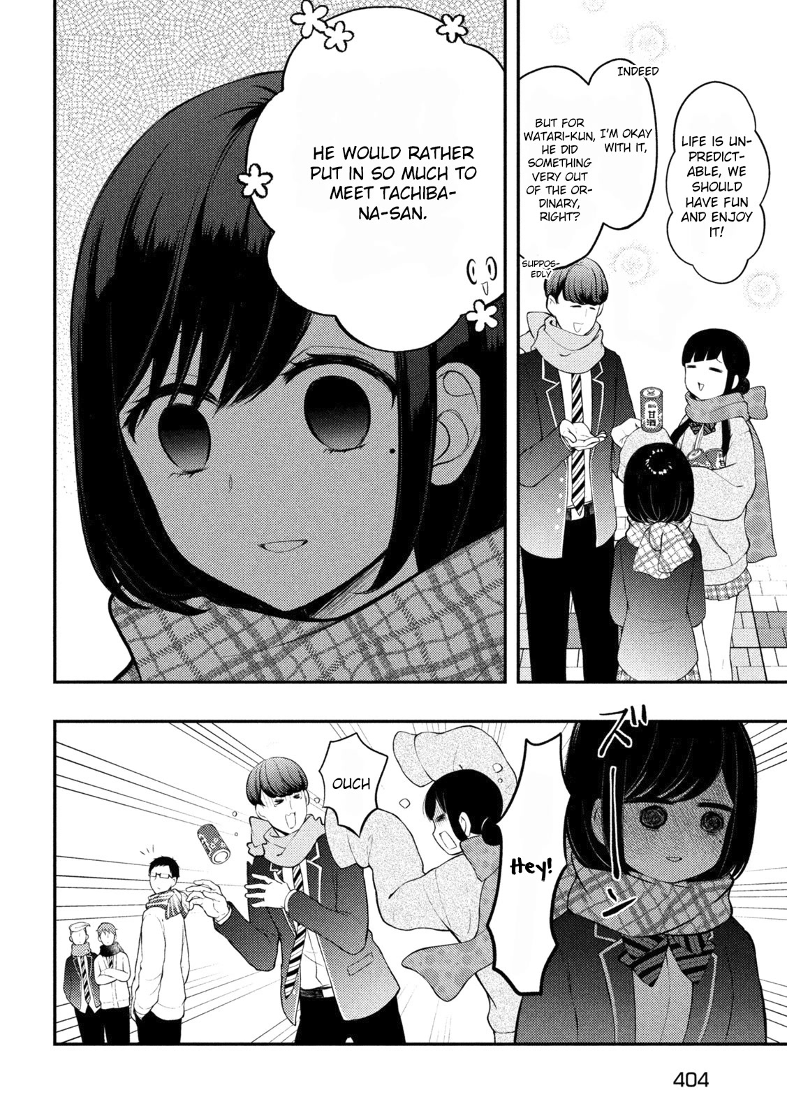 Watari-kun no xx ga Houkai Sunzen Chapter 72 page 9 - Chapter 72: What I Want to Tell You