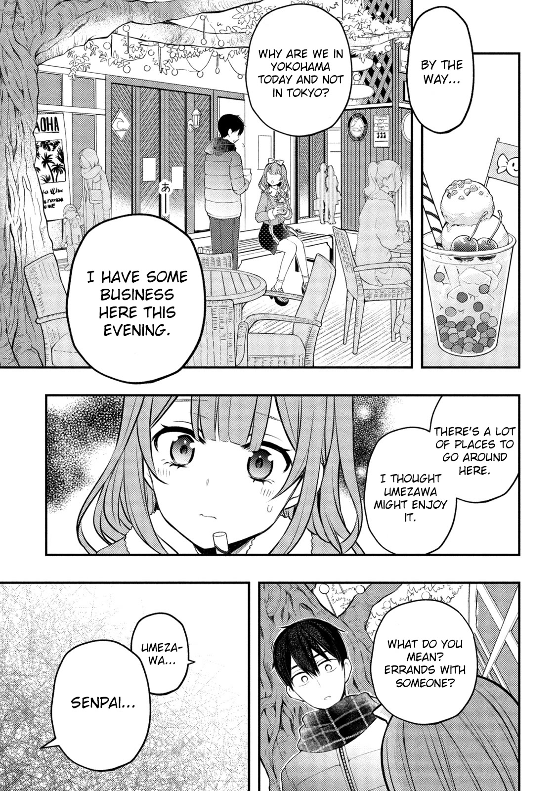 Watari-kun no xx ga Houkai Sunzen Chapter 74 page 14 - Chapter 74: Honest Feelings