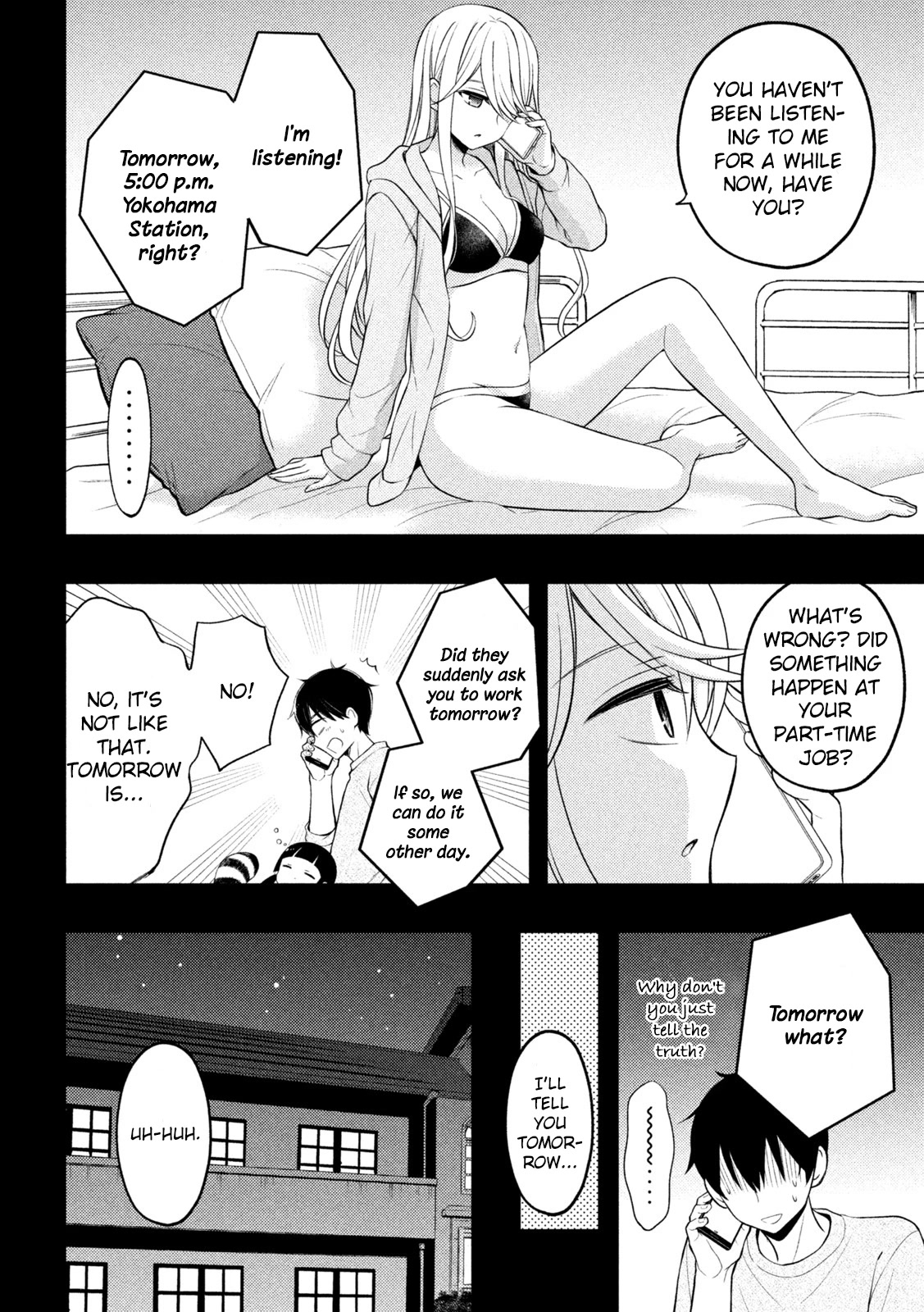 Watari-kun no xx ga Houkai Sunzen Chapter 74 page 7 - Chapter 74: Honest Feelings