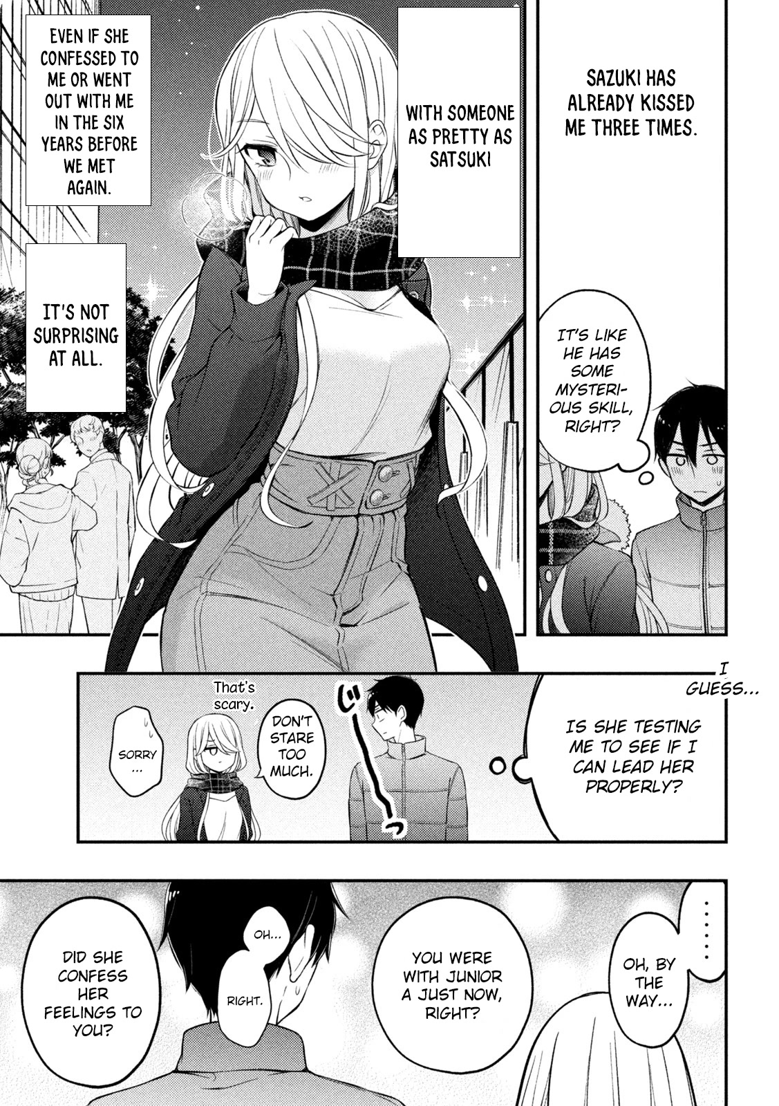 Watari-kun no xx ga Houkai Sunzen Chapter 75 page 14 - Chapter 75: A Place to Kiss