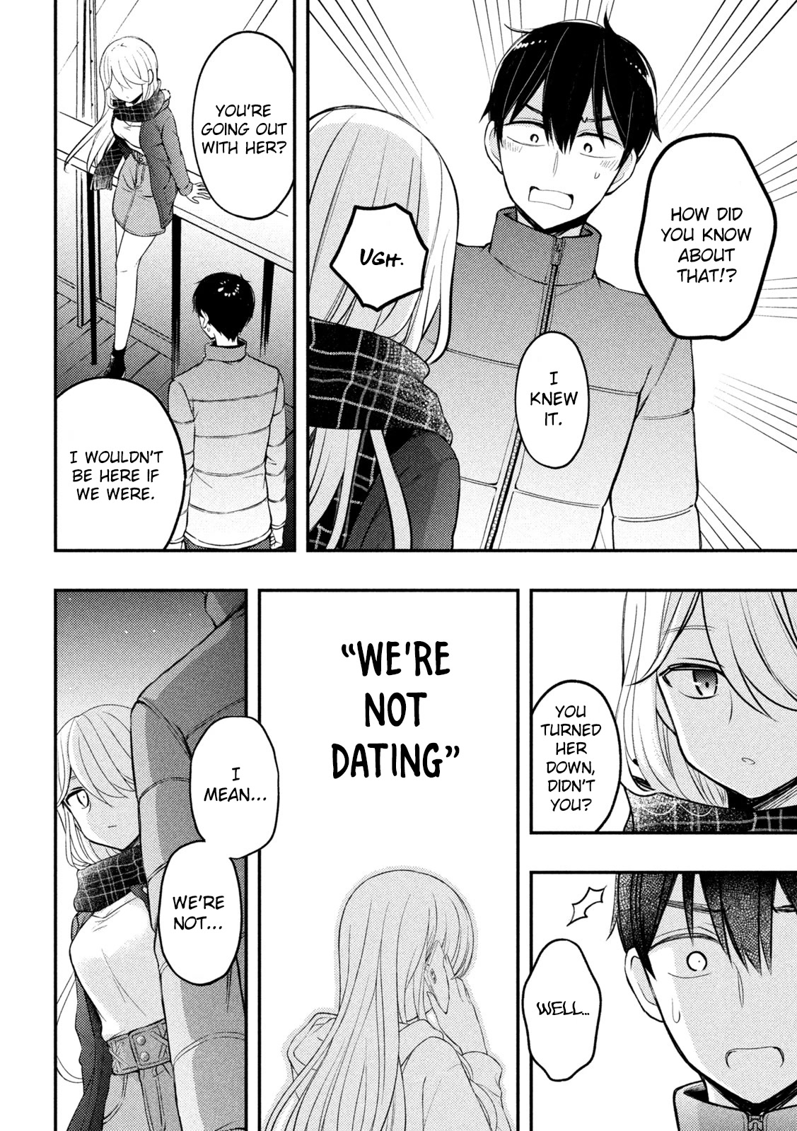 Watari-kun no xx ga Houkai Sunzen Chapter 75 page 15 - Chapter 75: A Place to Kiss