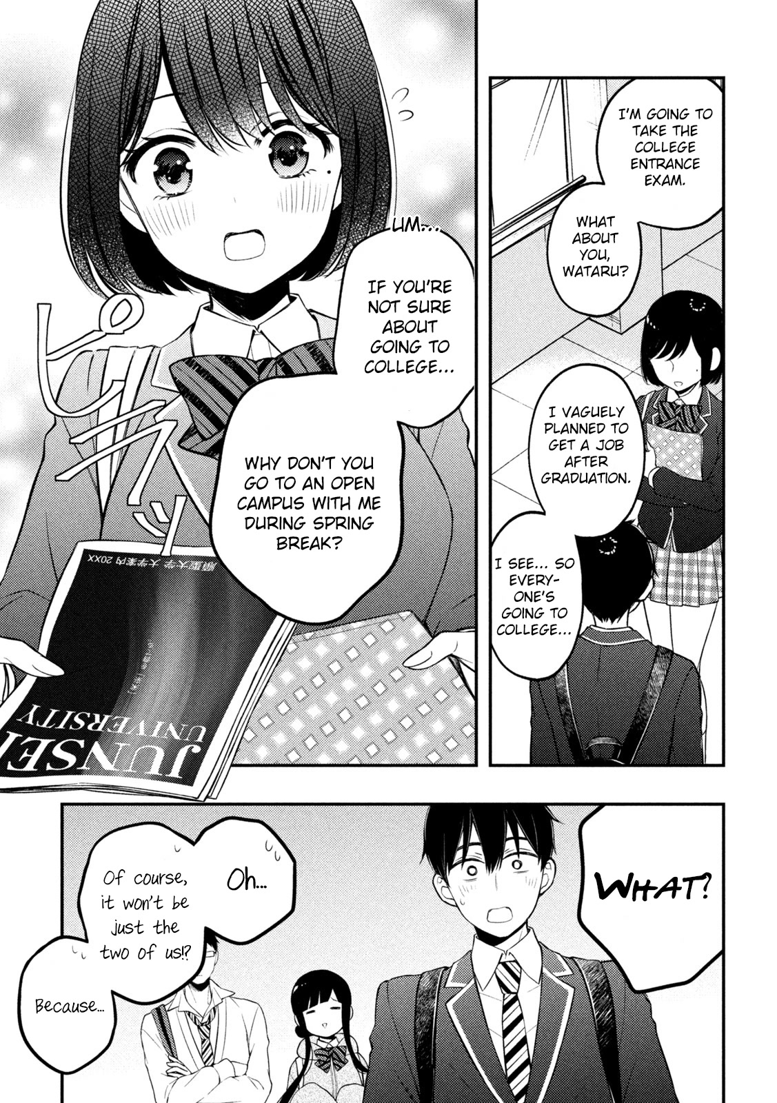 Watari-kun no xx ga Houkai Sunzen Chapter 76 page 19 - Chapter 76: Call From Parents' Home