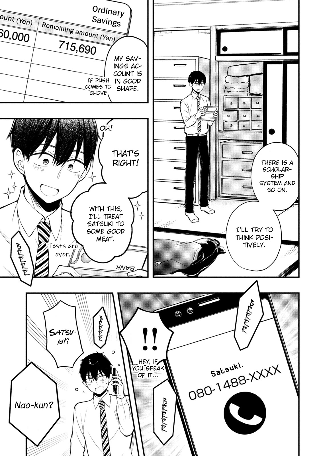 Watari-kun no xx ga Houkai Sunzen Chapter 76 page 25 - Chapter 76: Call From Parents' Home