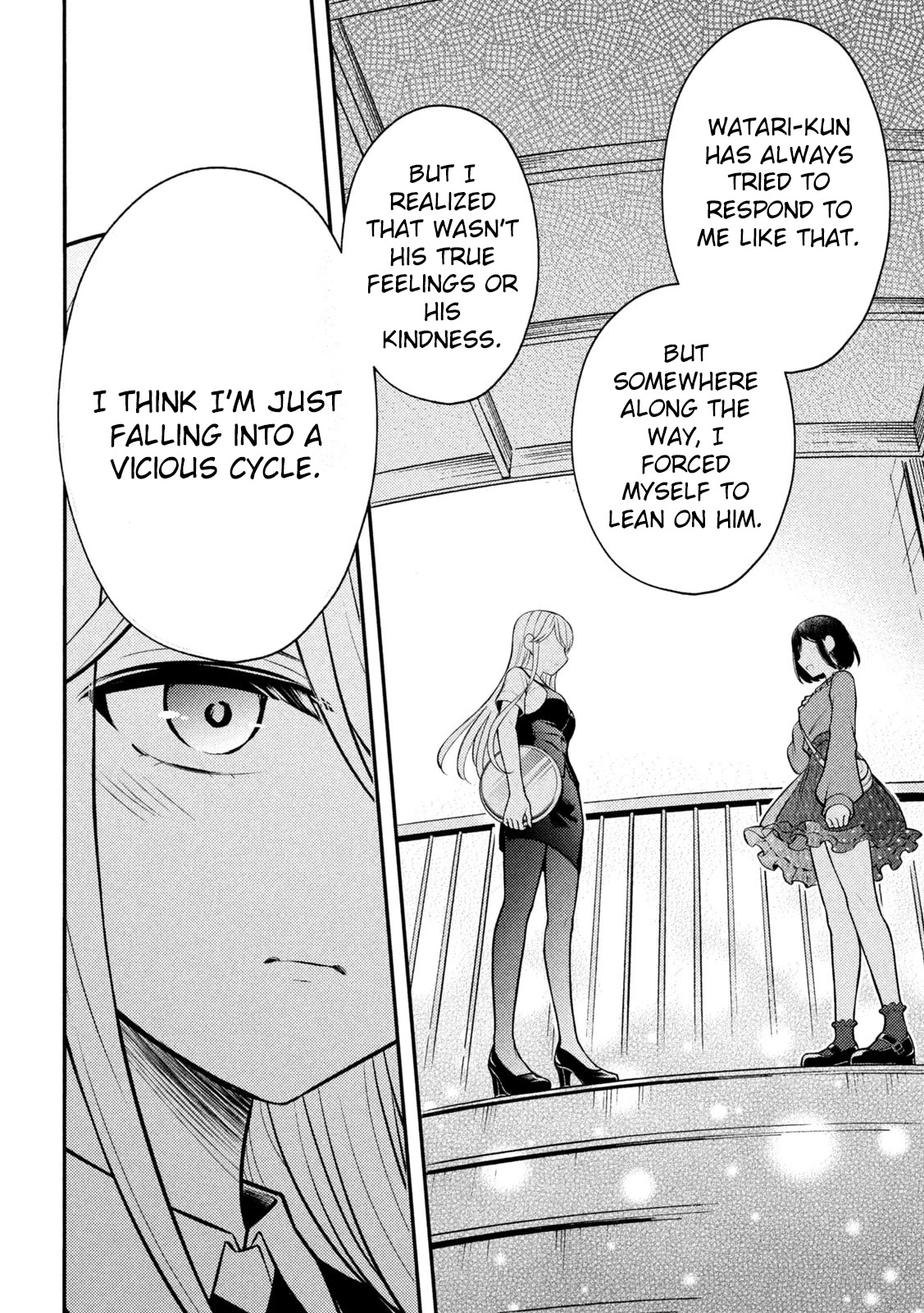 Watari-kun no xx ga Houkai Sunzen Chapter 79 page 20 - Chapter 79: Satsuki's Anxiety
