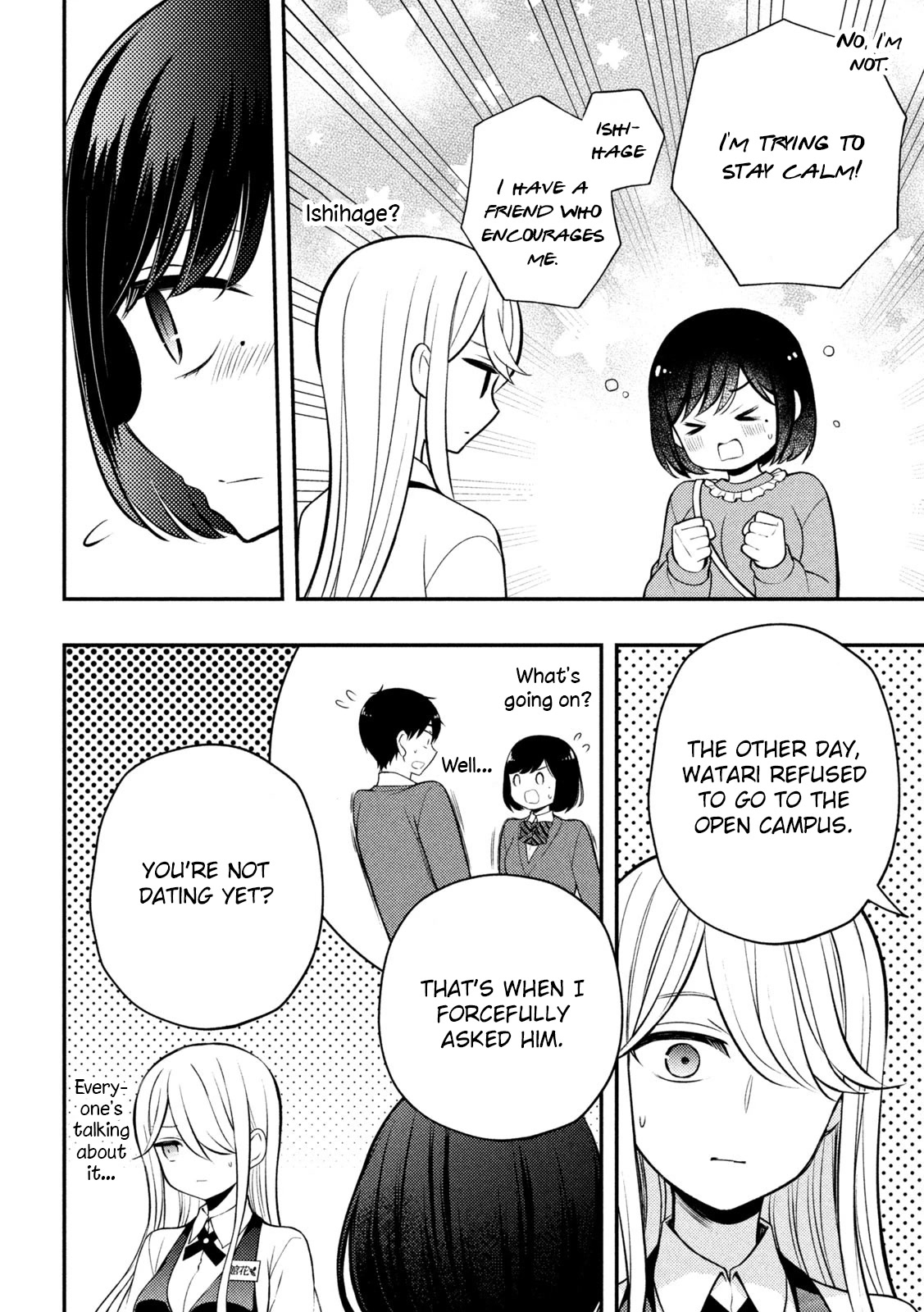 Watari-kun no xx ga Houkai Sunzen Chapter 79 page 22 - Chapter 79: Satsuki's Anxiety